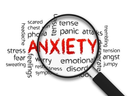 response to anxiety