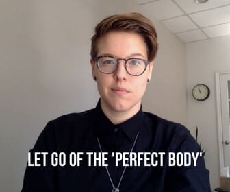 let go of the perfect body