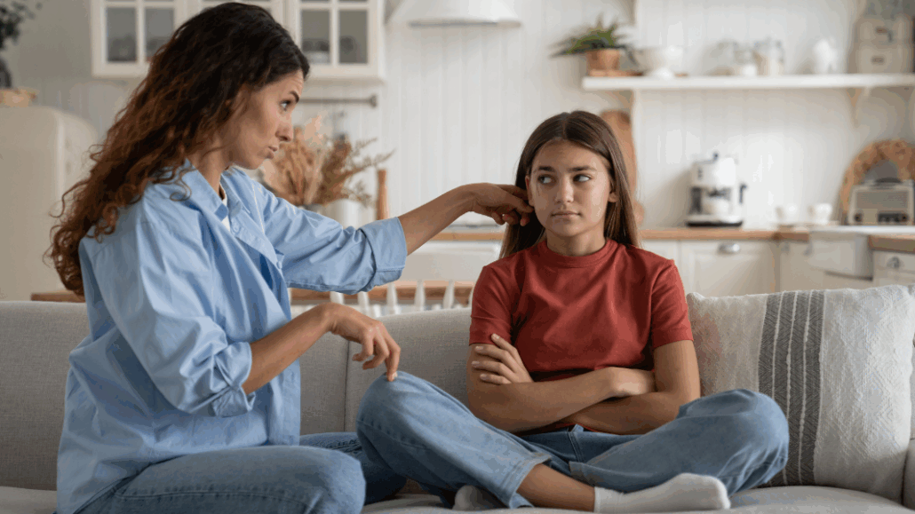 mother supporting identity formation in daughter