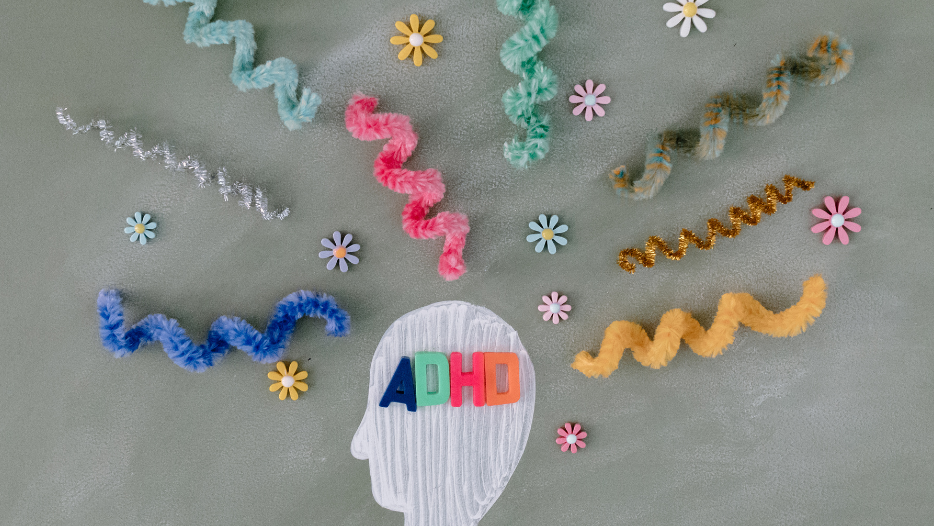 brain with ADHD symptoms