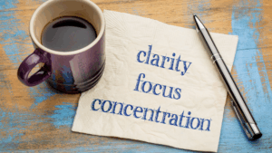 learning how to focus