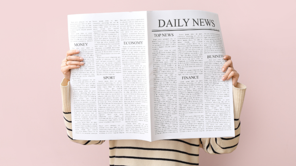 newspaper causing political stress